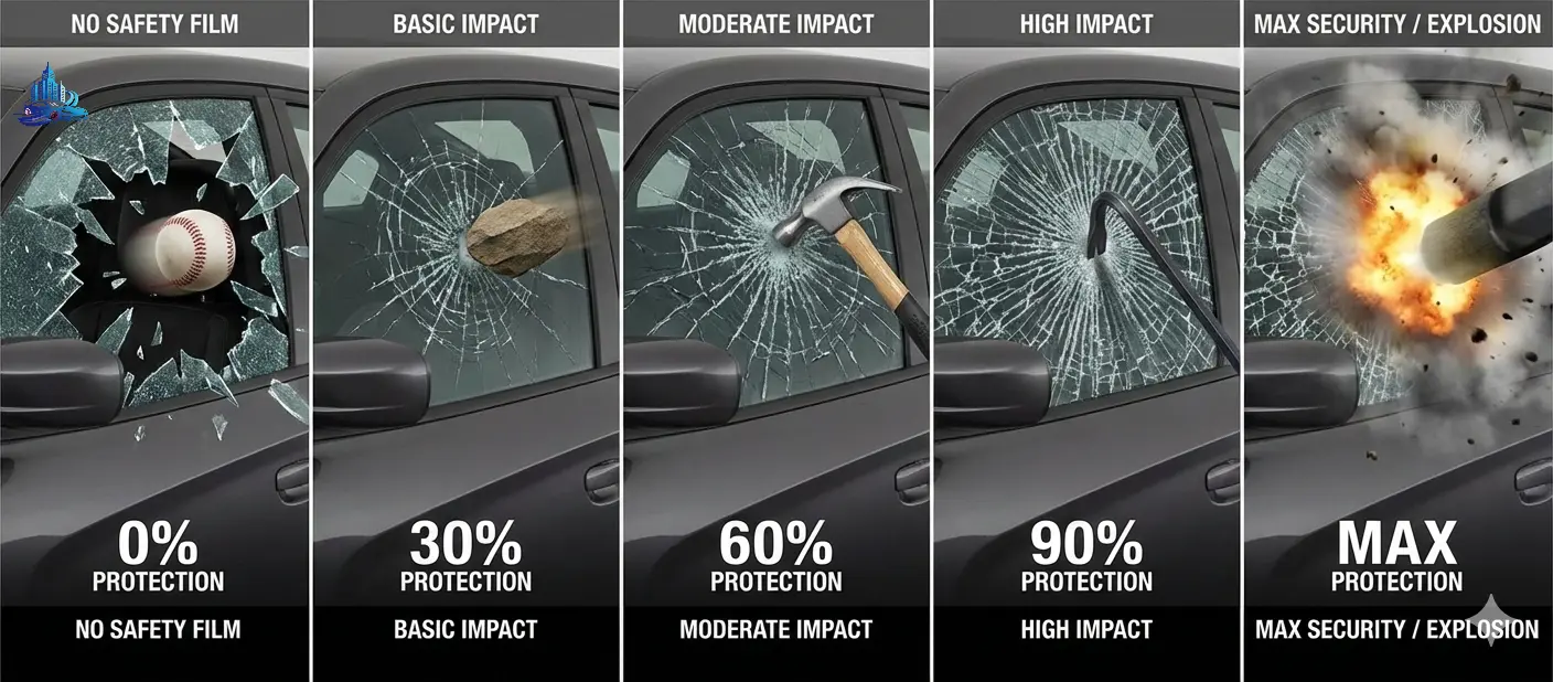 Safety & Security Glass Film